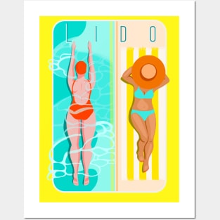 Lido Summer Posters and Art